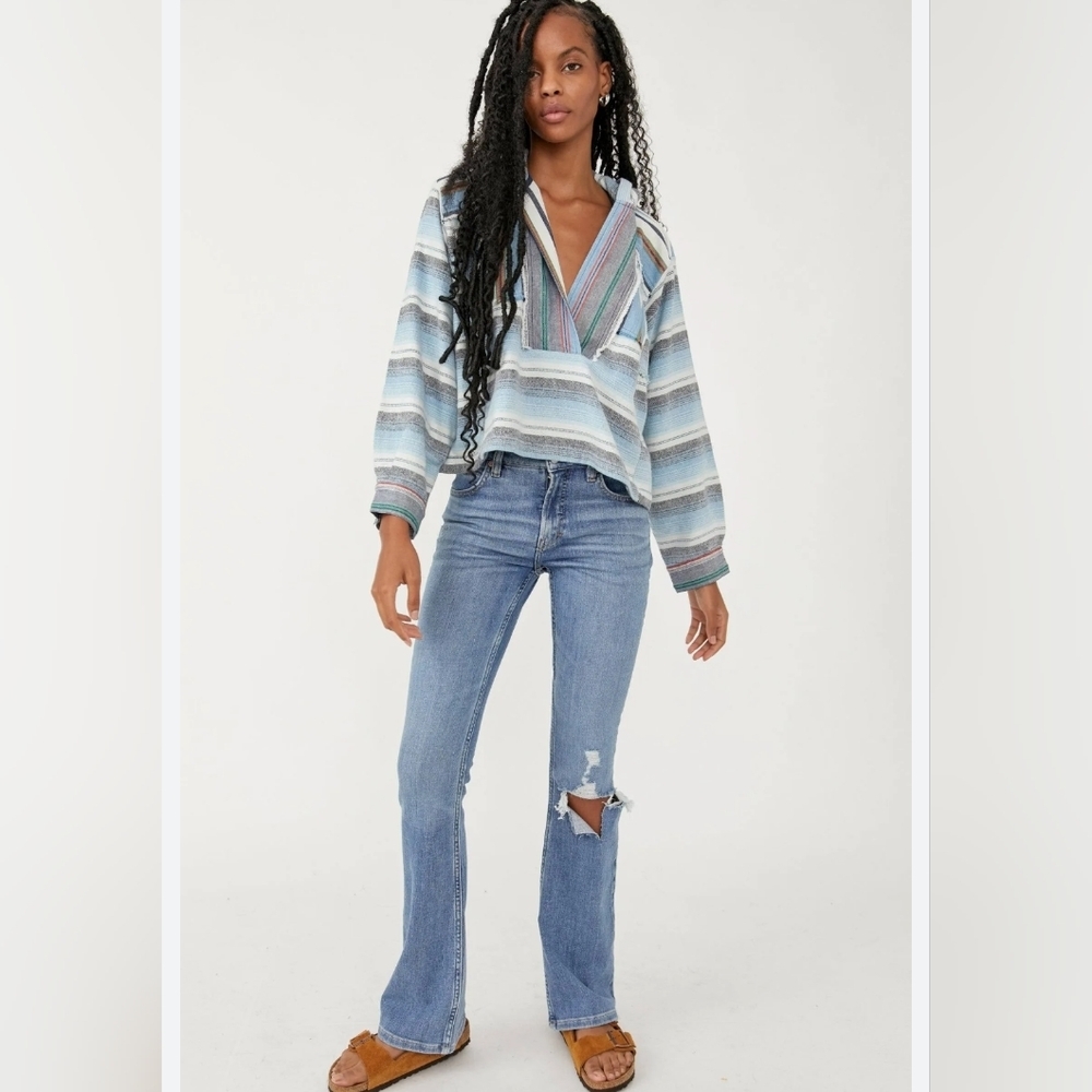 NWOT Free People Willowa Hoodie Medium - Picture 4 of 7